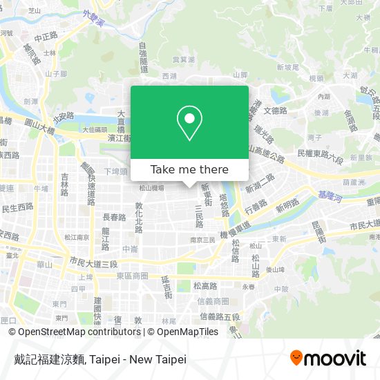 戴記福建涼麵 map