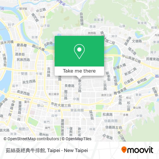 茹絲葵經典牛排館 map