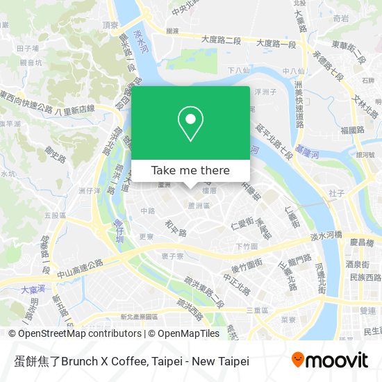 蛋餅焦了Brunch X Coffee map