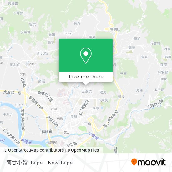 阿甘小館 map