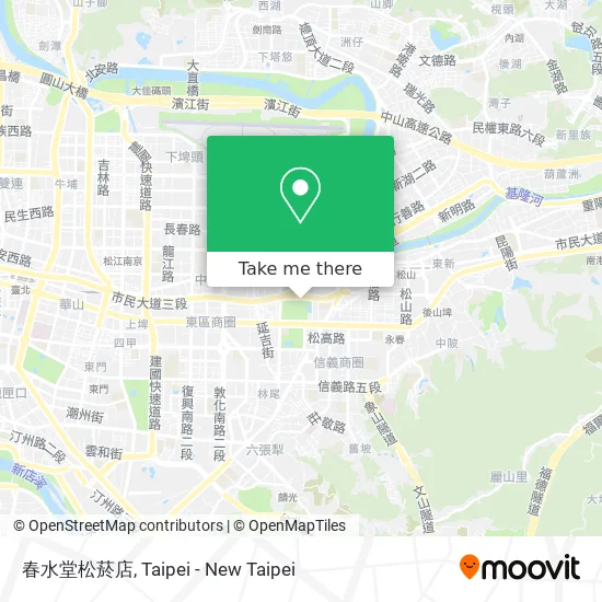 春水堂松菸店 map