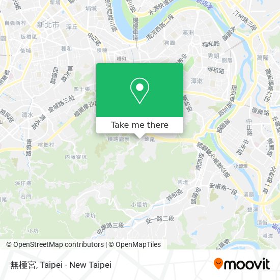 無極宮 map