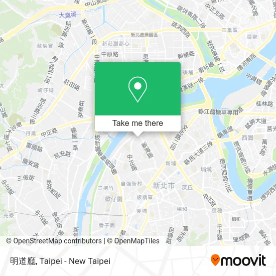 明道廳 map