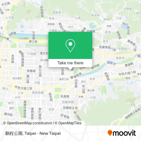 鵬程公園地圖