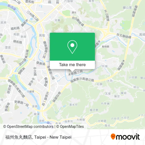福州魚丸麵店地圖