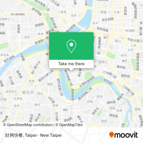財興快餐 map