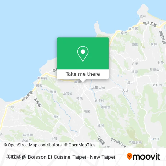 美味關係 Boisson Et Cuisine map