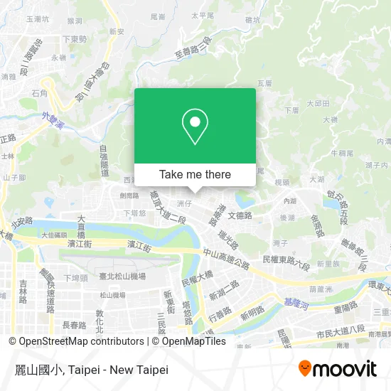 麗山國小 map