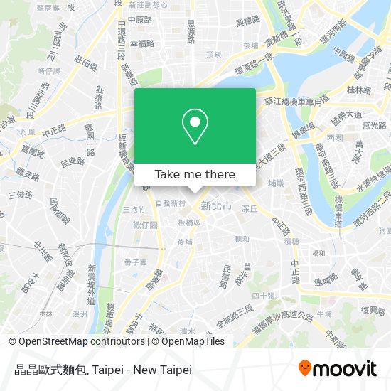 晶晶歐式麵包 map