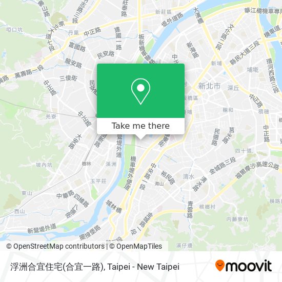 浮洲合宜住宅(合宜一路) map