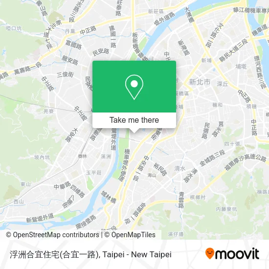 浮洲合宜住宅(合宜一路)地圖