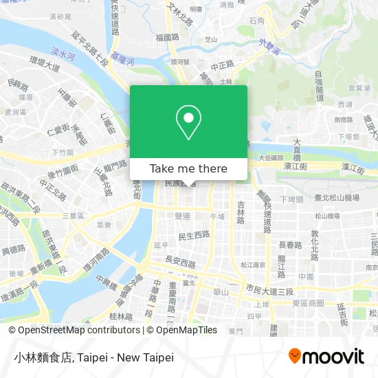 小林麵食店地圖