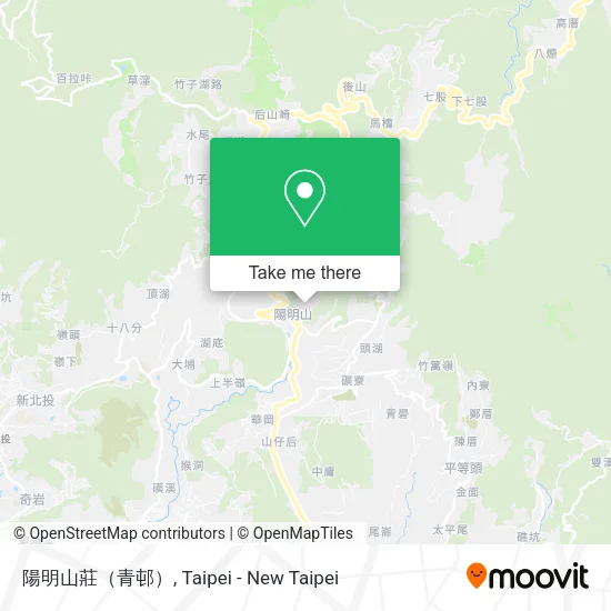 陽明山莊（青邨）地圖