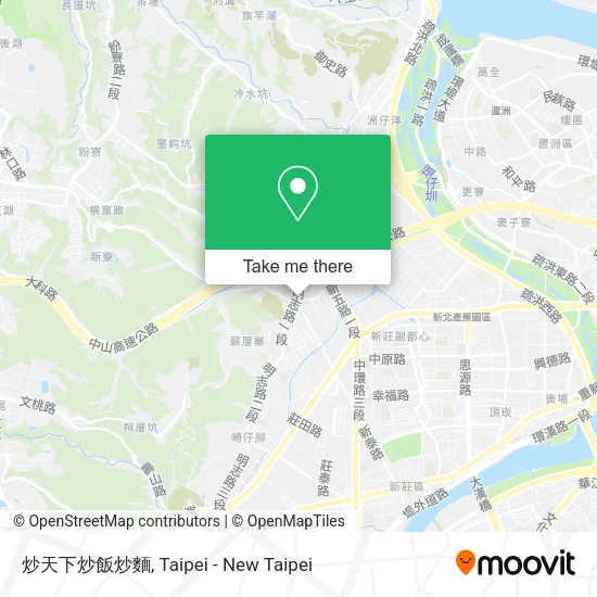 炒天下炒飯炒麵地圖