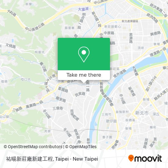 祐暘新莊廠新建工程 map