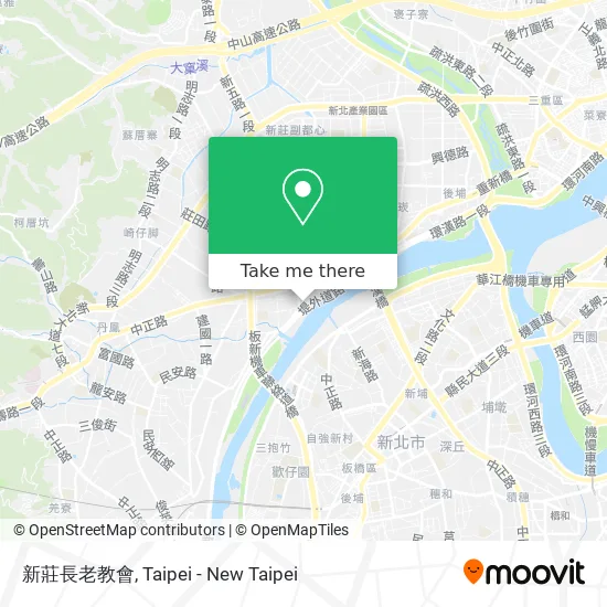 新莊長老教會 map