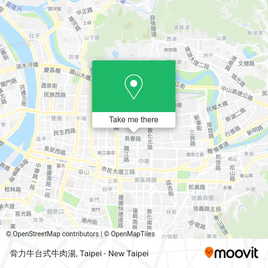 骨力牛台式牛肉湯 map