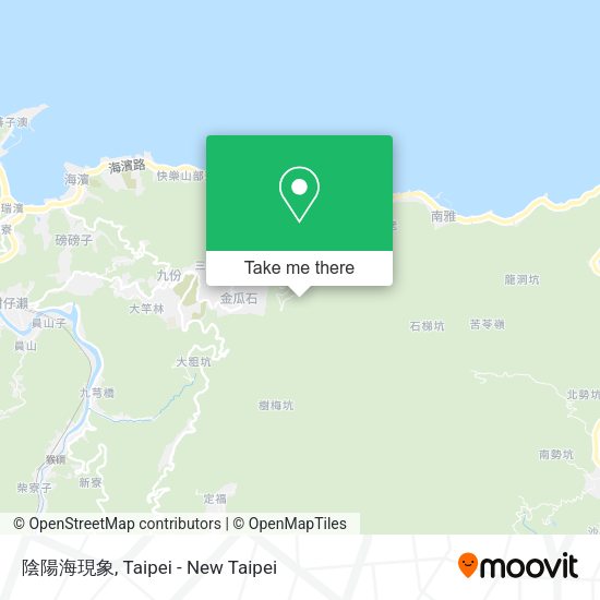 陰陽海現象地圖