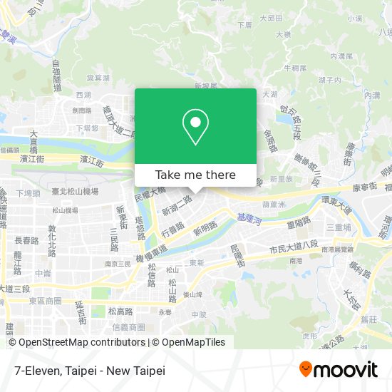 7-Eleven map