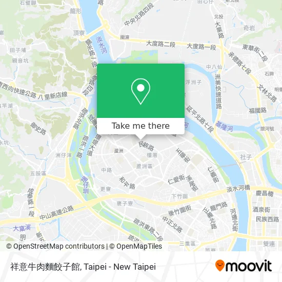 祥意牛肉麵餃子館 map