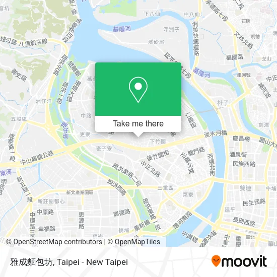 雅成麵包坊 map