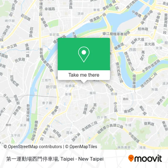 第一運動場西門停車場地圖