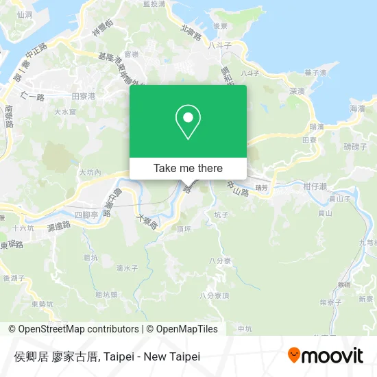 侯卿居 廖家古厝 map
