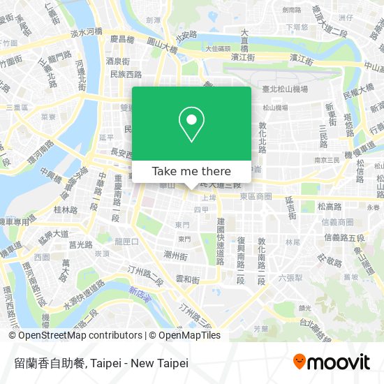 留蘭香自助餐 map