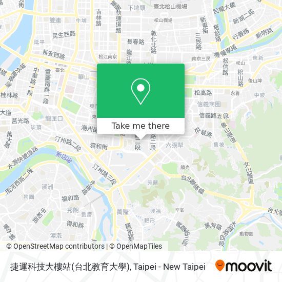 捷運科技大樓站(台北教育大學) map