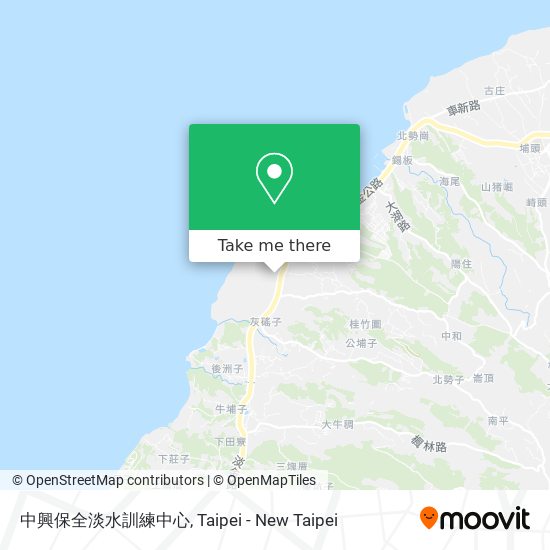 中興保全淡水訓練中心 map