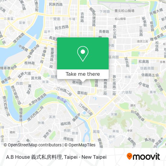 A.B House 義式私房料理 map