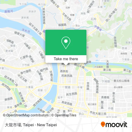 大龍市場 map