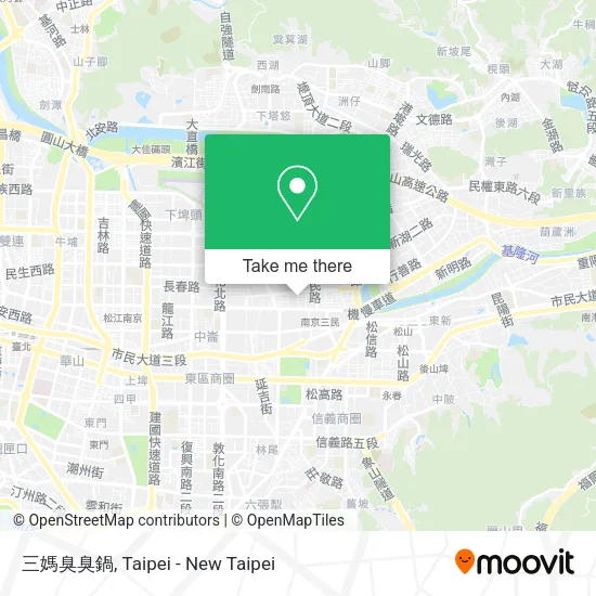 三媽臭臭鍋地圖