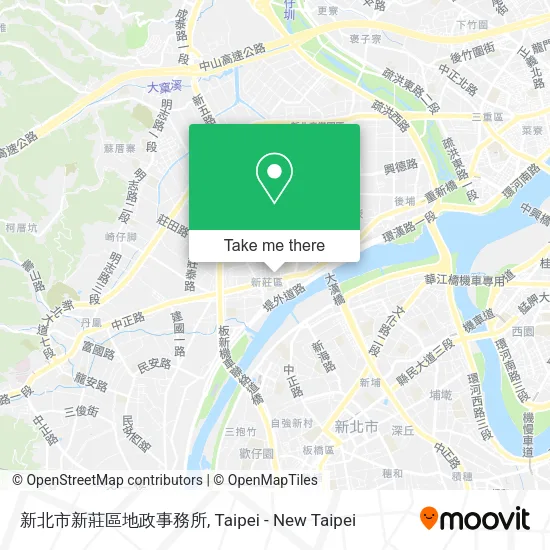 新北市新莊區地政事務所地圖