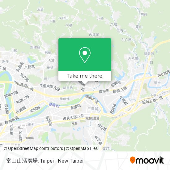 富山山活廣場 map