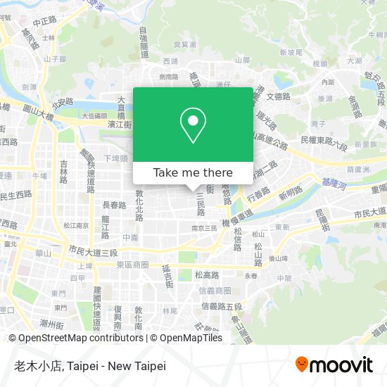 老木小店 map