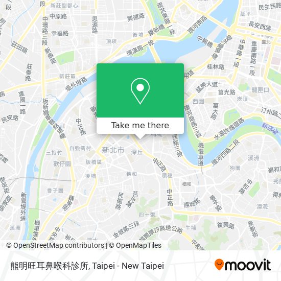 熊明旺耳鼻喉科診所 map