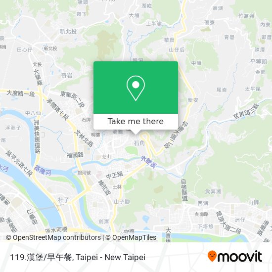 119.漢堡/早午餐 map