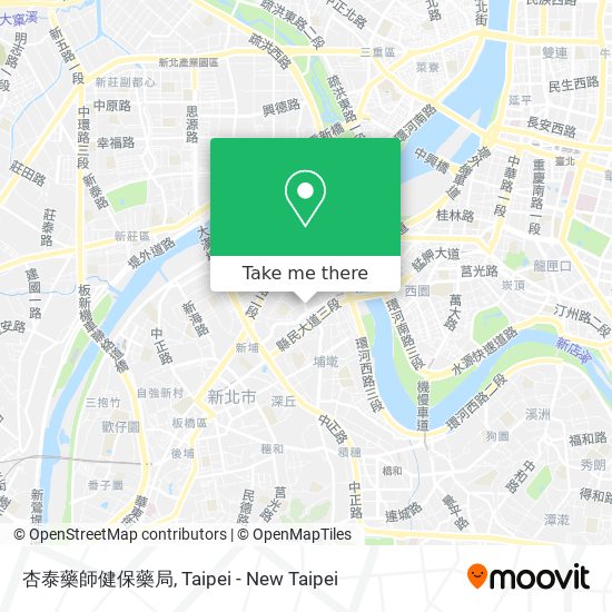 杏泰藥師健保藥局 map