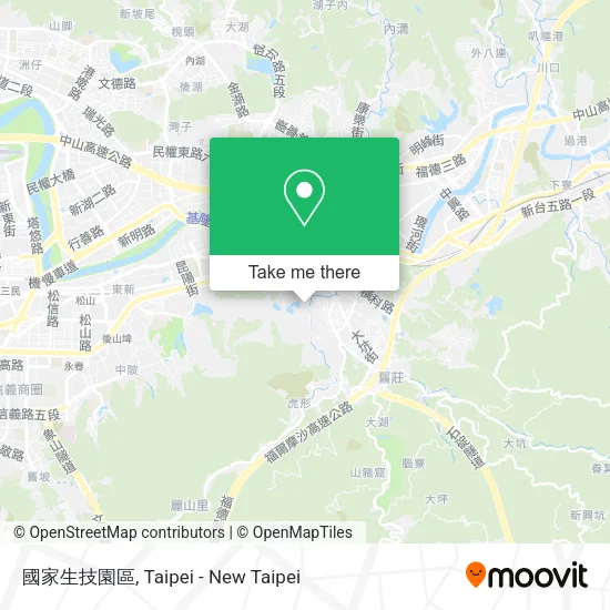 國家生技園區地圖