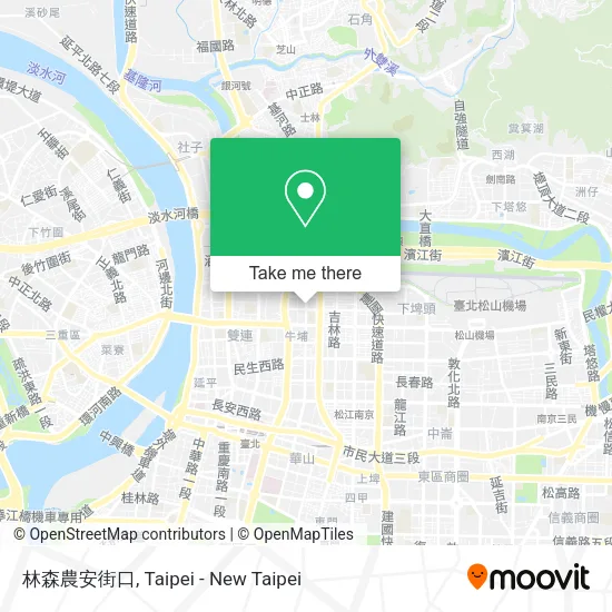 林森農安街口地圖