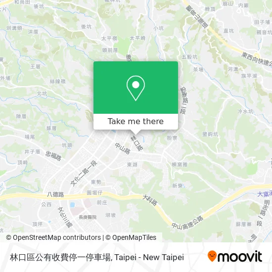 林口區公有收費停一停車場 map