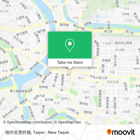 德州美墨炸雞地圖