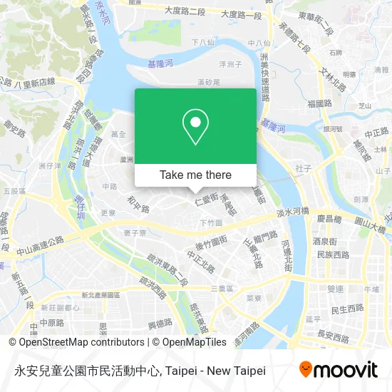 永安兒童公園市民活動中心地圖