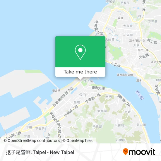 挖子尾營區 map