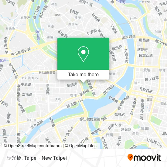 辰光橋地圖