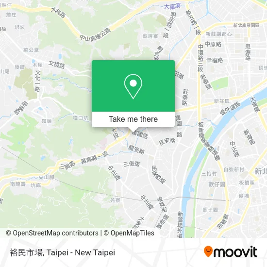 裕民市場 map