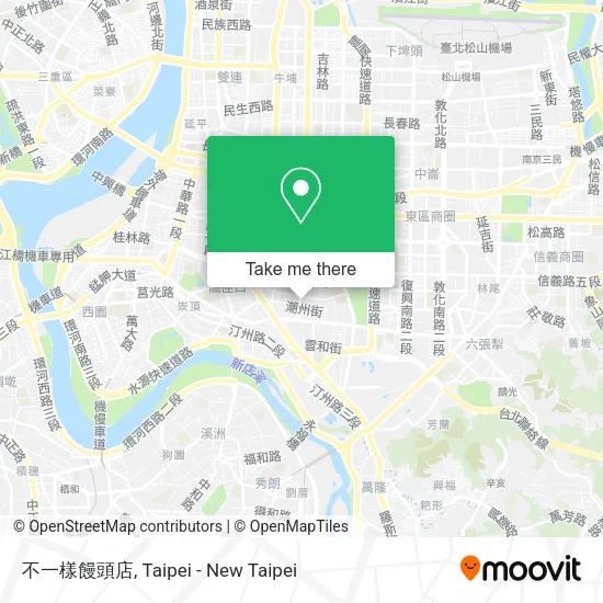 不一樣饅頭店地圖