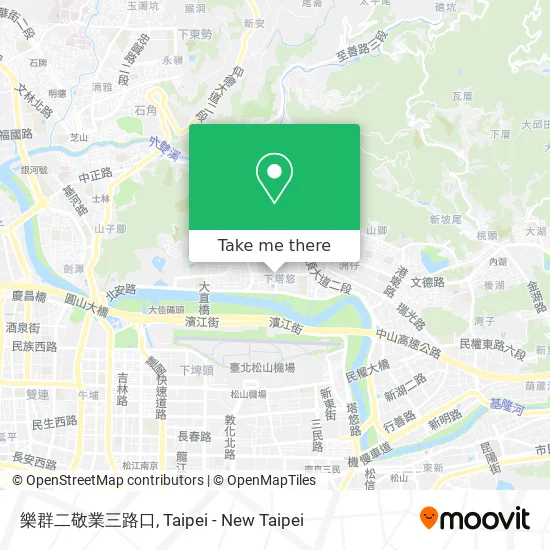 樂群二敬業三路口 map