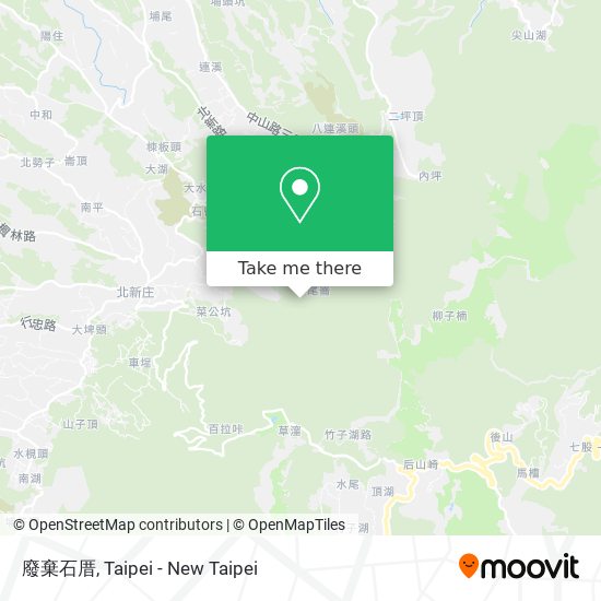 廢棄石厝 map